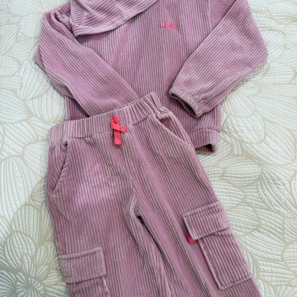 Juicy Couture Pink Kids Matching Set